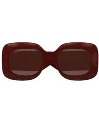 Gucci - Eyewear Square Frame Sunglasses - Lyst