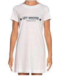 Moschino - Short-Sleeved Dress - Lyst