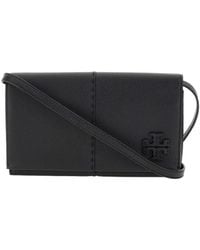 Tory Burch - Logo Plaque Shoulder Bag - Lyst