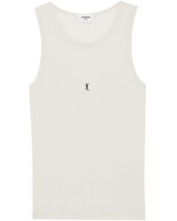 Saint Laurent - Tank Top - Lyst