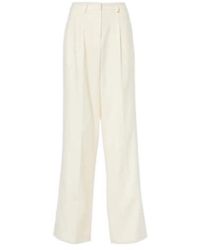 Magda Butrym - Wool And Silk Wide-Leg Pants - Lyst