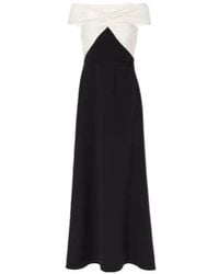 Roland Mouret - Off-Shoulder Cady Maxi Dress - Lyst