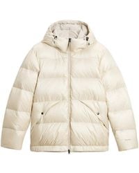 Woolrich - Pertex Hooded Puffer Jacket - Lyst