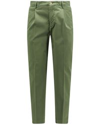 Incotex - Stretch-Cotton Tapered Trousers - Lyst