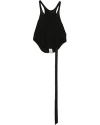 Rick Owens - Racerback Cropped Tank Top - Lyst