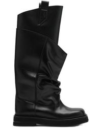 The Attico - The Robin Passeggiata Combat Boots - Lyst