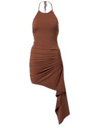 Christopher Esber - Embellished Halterneck Jersey Minidress - Lyst