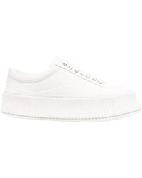 Jil Sander - Olona Flatform Sneakers - Lyst