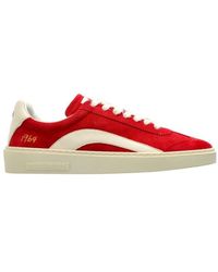 DSquared² - Round-Toe Lace-Up Sneakers - Lyst