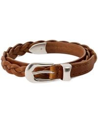 Our Legacy - Braided Buckle Belt - Lyst