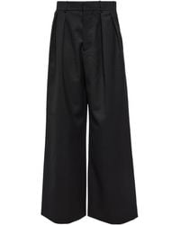 Wardrobe NYC - Low-Rise Wide-Leg Casual Pants - Lyst
