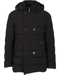 Moorer - Quilted Hooded Coat - Lyst