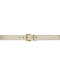 Saint Laurent - Monogram Buckled Belt - Lyst