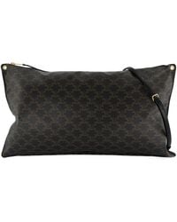 Celine - Zippered Shoulder Bag - Lyst