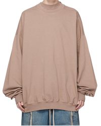 Rick Owens - Temple Hun Crew Neck Sweatshirt - Lyst