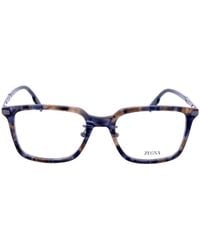ZEGNA - Erz Rectangular Frame Glasses - Lyst