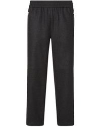 Fendi - Elasticated Waist Straight-Leg Jogging Trousers - Lyst