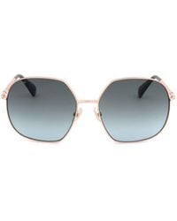 Max Mara - Full Frame Sunglasses - Lyst