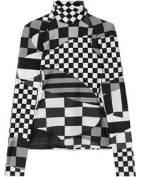 PUCCI - Giardino-Print Long-Sleeve Top - Lyst