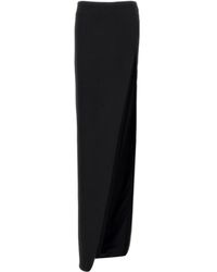 Ann Demeulemeester - Janita Asymmetrical Front Split Skirt - Lyst
