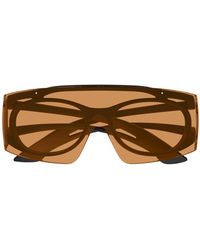 McQueen - Eyewear Oval Frame Sunglasses - Lyst