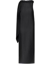 Loulou de Saison - Susan Draped Neck Dress - Lyst