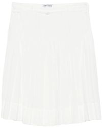 Low Classic - Pleated Midi Skirt - Lyst