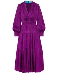 Diane von Furstenberg - Long-Sleeved Dress - Lyst