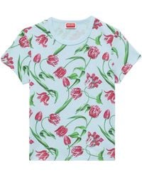 KENZO - Tulip' T-Shirt - Lyst