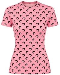 Marine Serre - Moon-Print Knit Top - Lyst
