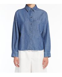 Weekend by Maxmara - Long-Sleeved Button-Up Shirt - Lyst