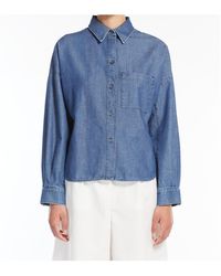 Weekend by Maxmara - Long-Sleeved Button-Up Shirt - Lyst