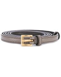 Prada - Logo Dark Belt - Lyst