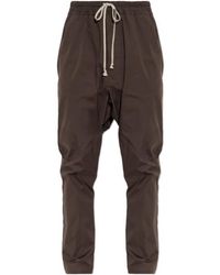 Rick Owens - Drop-Crotch Drawstring Pants - Lyst