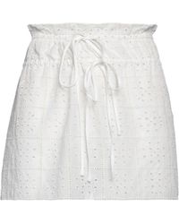 Ganni - Solid-Colored Cutout Umbrella Skirt - Lyst