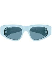 Balenciaga - Eyewear Rectangular Frame Sunglasses - Lyst