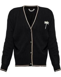 Palm Angels - Long-Sleeve Cardigan - Lyst