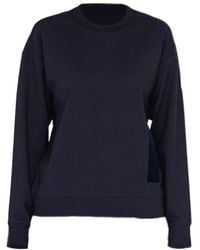 Emporio Armani - Round Collar Long Sleeve Sweater - Lyst