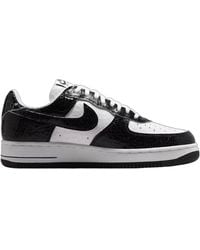 Nike - Air Force 1 Cracked Leather Sneakers - Lyst