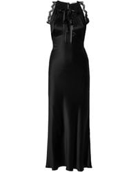 Rodarte - Lace-Trimmed Silk-Satin Gown - Lyst