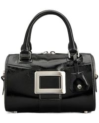 Roger Vivier - Belle Vivier Mini Bowling Bag - Lyst