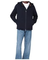 ZEGNA - Drawstring Zip-Up Hoodie - Lyst