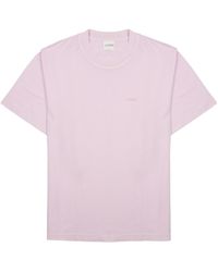 Closed - Logo Cotton T-Shirt - Lyst