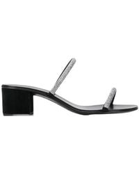 Giuseppe Zanotti - Peep-Toe, Patent-Leather Booties - Lyst