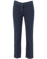 Aspesi - Five-Pocket Zip-Up Trousers - Lyst