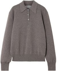 Rohe - Puffed-Sleeve Knitted Top - Lyst