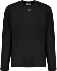 Off-White c/o Virgil Abloh - Brick Arrow Long-Sleeve T-Shirt - Lyst