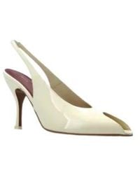 Neous - Hamal Peep-Toe Slingback Heeled Pumps - Lyst
