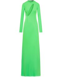 Tom Ford - Cut-Out Long-Sleeve Maxi Dress - Lyst