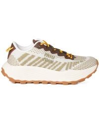 Miu Miu - Logo-Printed Lace-Up Sneakers - Lyst